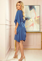 LBD Exclusive Blue Butterfly Dress
