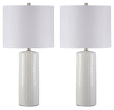 Steuben Ceramic Table Lamp