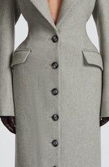 Ursula Coat - Light Grey