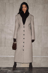 Ursula Coat - Light Grey
