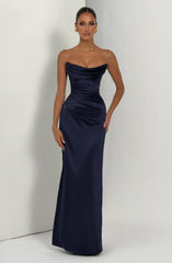 Vessa Maxi Dress - Navy