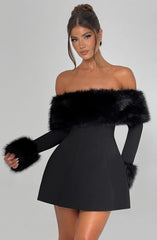 Villanelle Mini Dress - Black