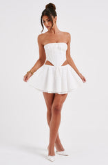 Winnie Mini Skirt - Ivory