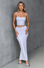 Yazmin Maxi Skirt - White