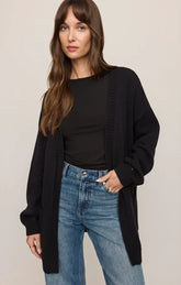 Z Supply Sanborn Open Cardigan, Black