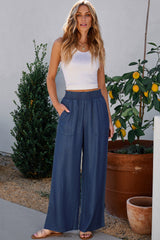 Hazel Blues® |  Wide Leg Pants with Pockets