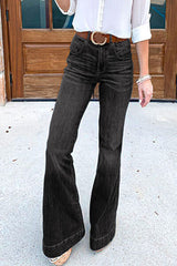 Hazel Blues® | Flare Jeans with Pockets