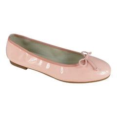 1536 - Blush Patent Leather Flats for Girl by London Kids