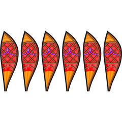 16 in. Hot Air Balloon - Red Vintage