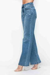 Hazel Blues® |  bytos High Rise Wide Leg Jeans with Pockets