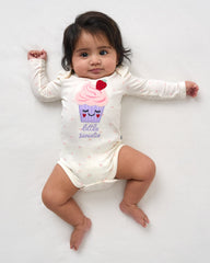 Little Sweetie Puff Sleeve Bodysuit