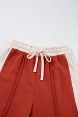 Hazel Blues® |  Drawstring Contrast Wide Leg Pants