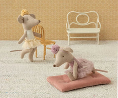 Maileg Ballerina Mouse, Little Sister, Off White