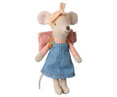 Maileg Hiker Mouse, Big Sister (New)