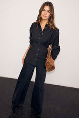 Black Zoe Shirt
