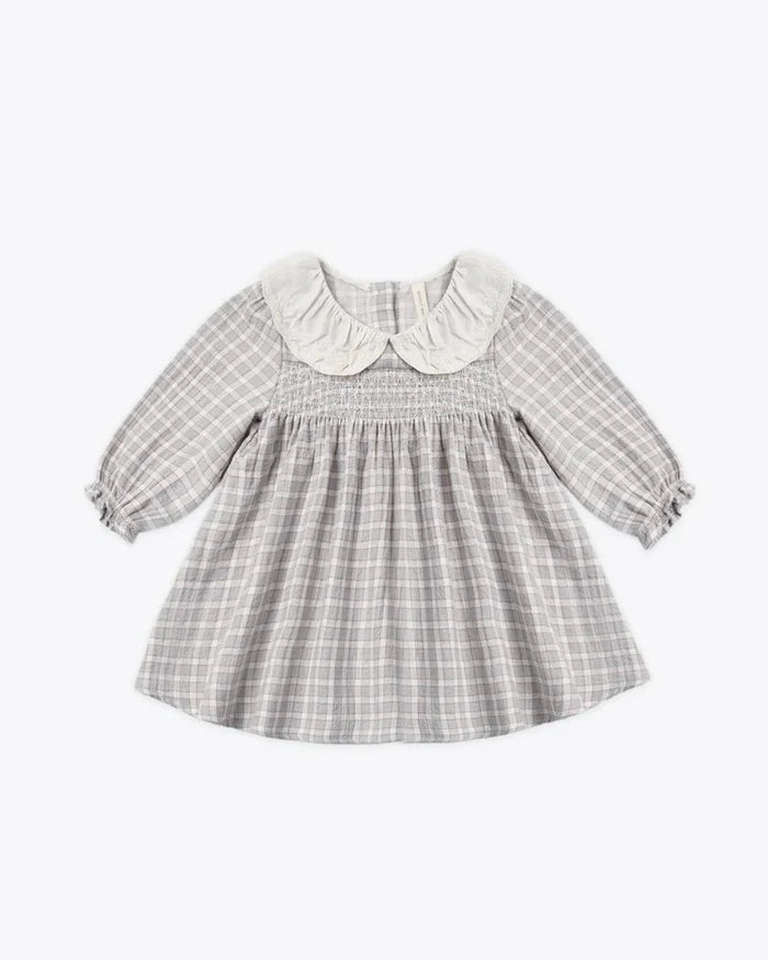 Quincy Mae Callie Dress, Blue Gingham
