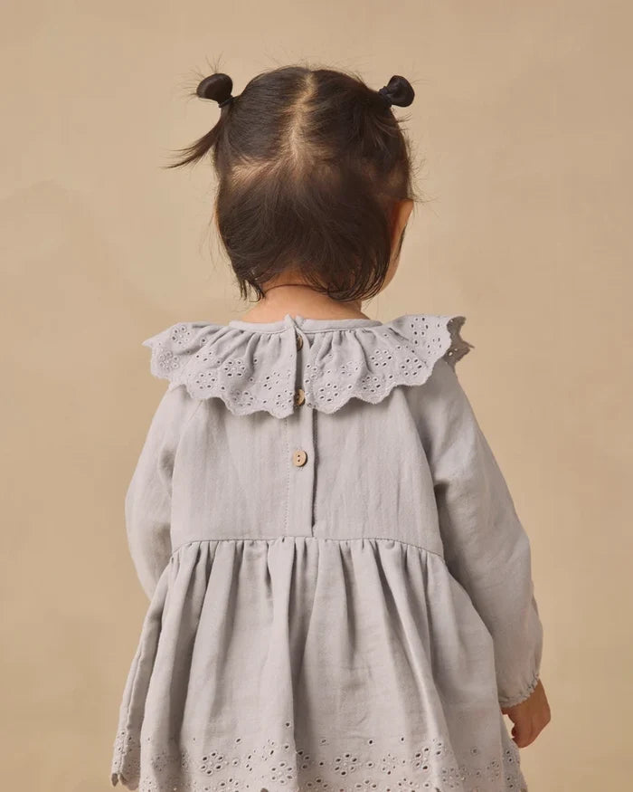 Quincy Mae Thalia Romper, Cloud