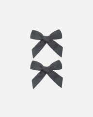 Rylee + Cru Set of 2 Bows, Midnight