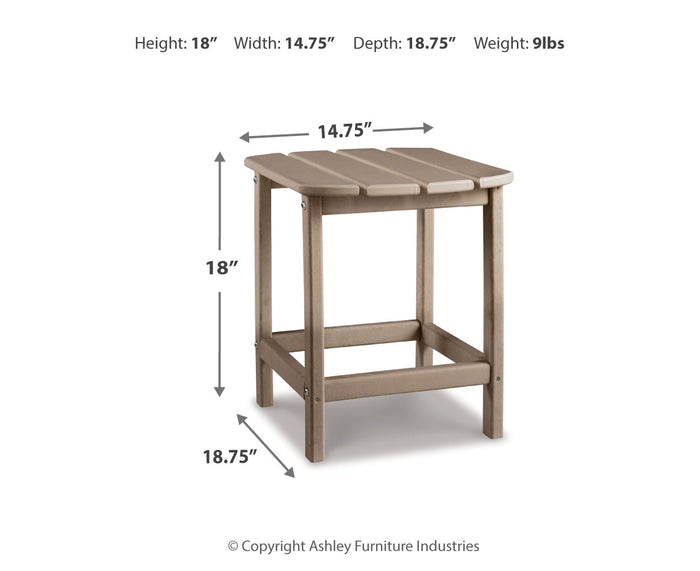 Sundown Treasure Rectangular End Table
