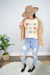 Hazel Blues® | Classic Country Conversation Hearts Graphic Tee