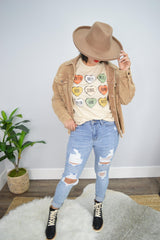 Hazel Blues® | Classic Country Conversation Hearts Graphic Tee