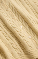 Z Supply Cera Long Sleeve Cardigan, Lemon Chiffon